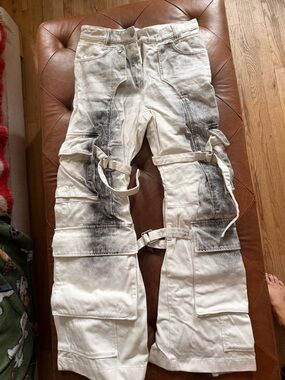 Acne Studios Cargo Pants with Strap Details